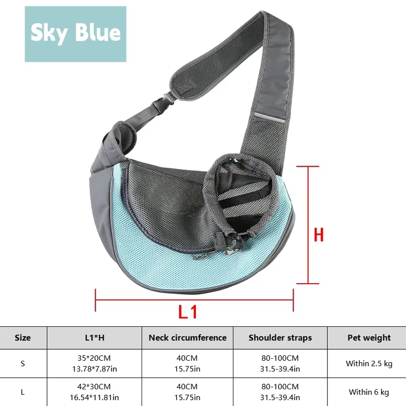 Dog Sling Crossbody Bag