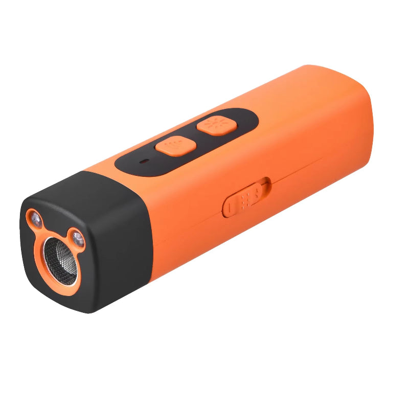 Rechargeable Ultrasonic Dog Barking Deterrent Trainer Stop Barking Control Device for Pet Behavior Correction Training Tool
