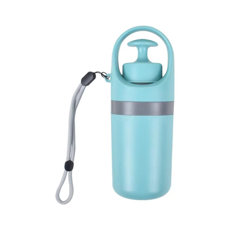Portable Dog Pooper Pet Garbage Collection Cleaner Built-In Garbage Bag Handheld Pet Feces Gripper with Zero Contact Design