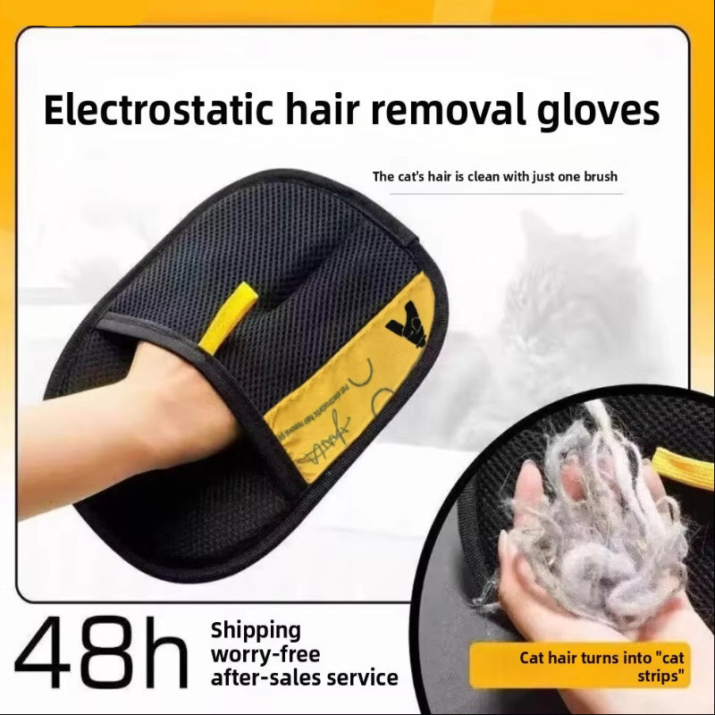 Pet Hair Glove Removes Hairs Dog for Puppies Wool Removal Glove Dogs Pet Products Pets Accessories Removes Lint from Clothes